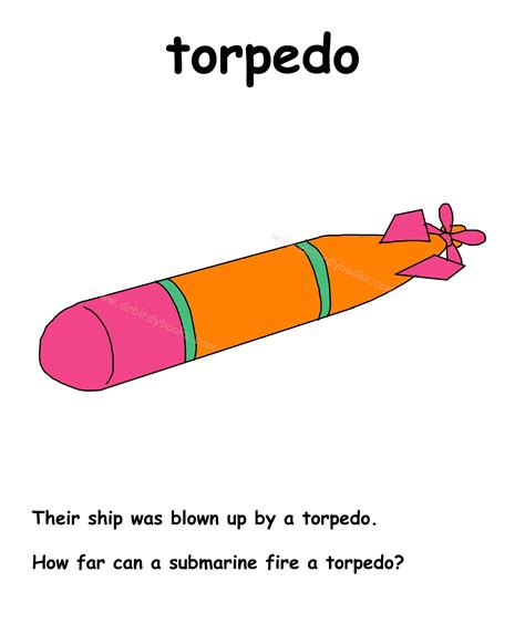 torpedo noun .